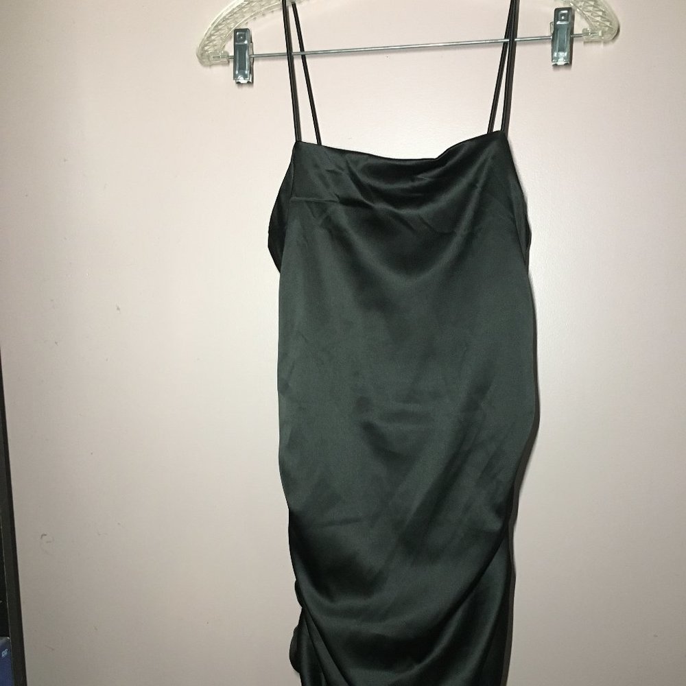 Streetwear society black cinched dress - NWT